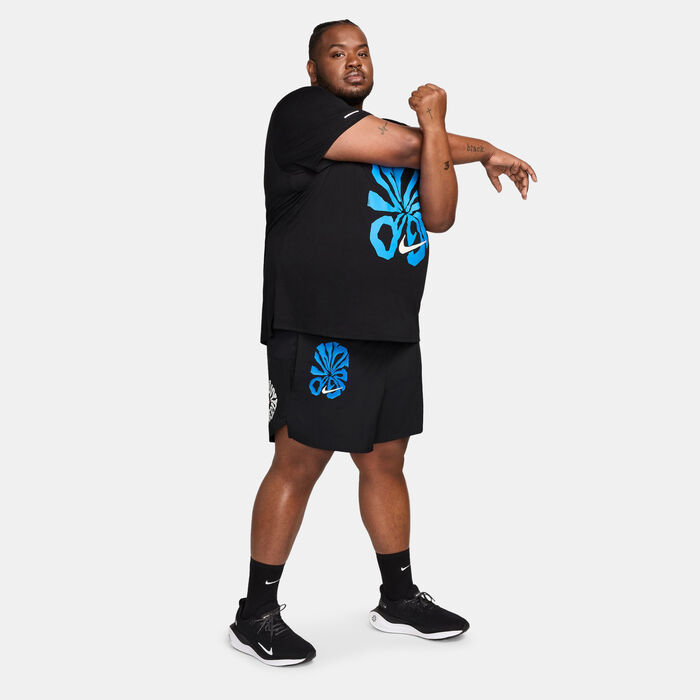 Nike Men's Stride Run Energy Dri-FIT Running Shorts Black image number 2