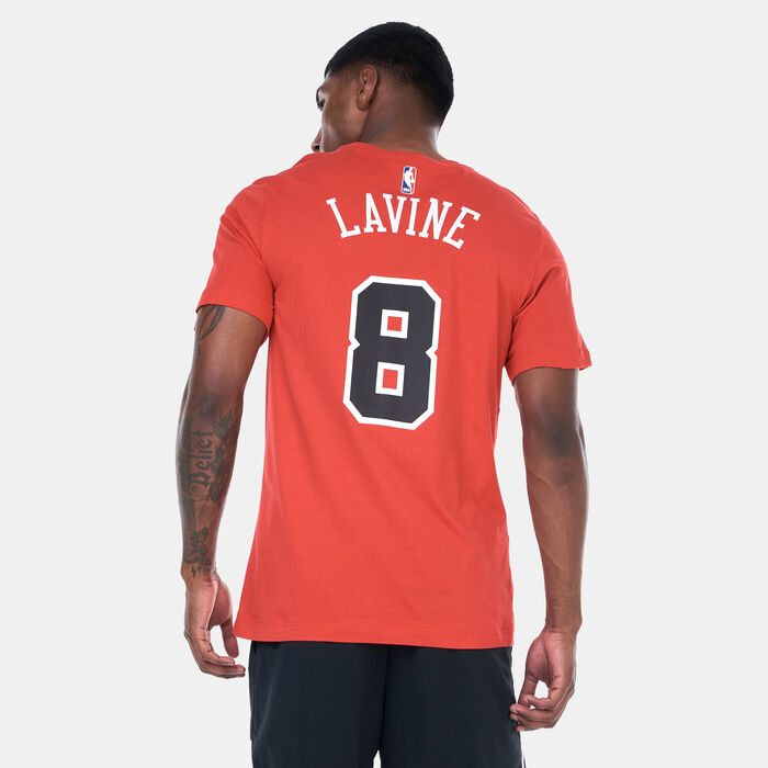 Nike Men's NBA Chicago Bulls T-Shirt Red Nike Men's NBA Chicago Bulls T-Shirt Red image number 1