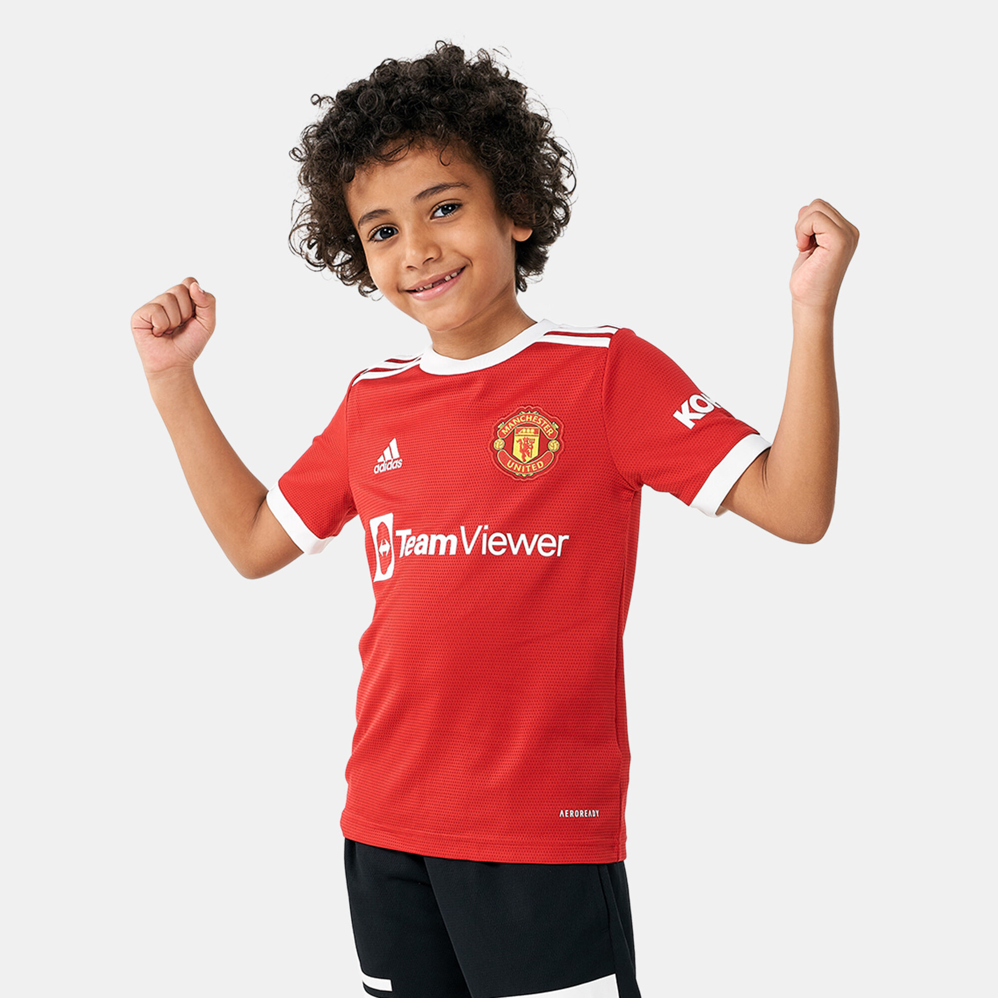 Kids Manchester United Home Jersey 2021 22