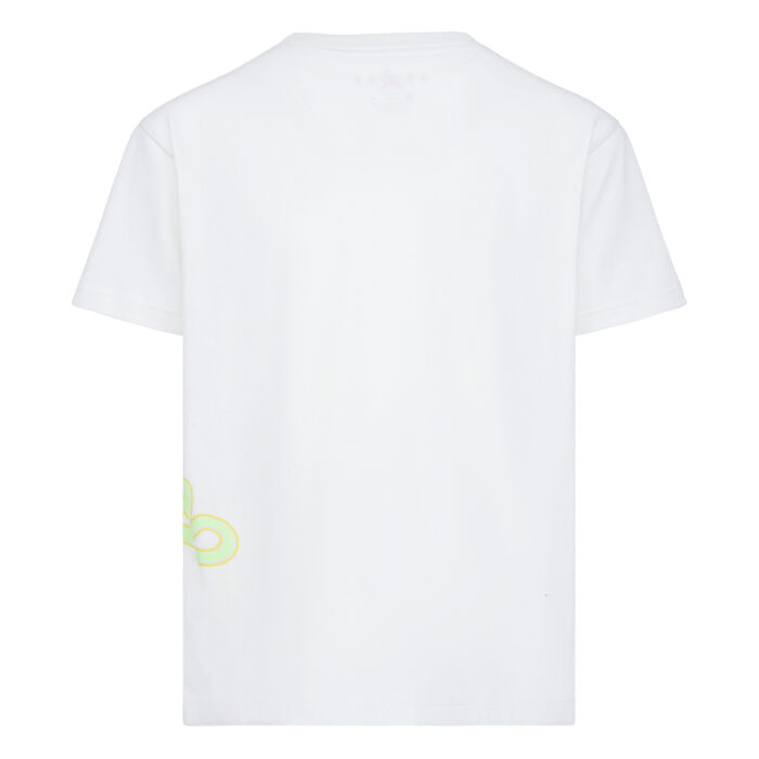 Nike Kids' Jumpman Wrap Around T-Shirt White Nike Kids' Jumpman Wrap Around T-Shirt White image number 1