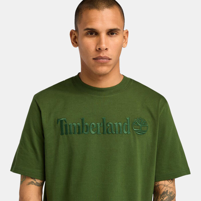 Timberland Men's Hampthon T-Shirt Green image number 3