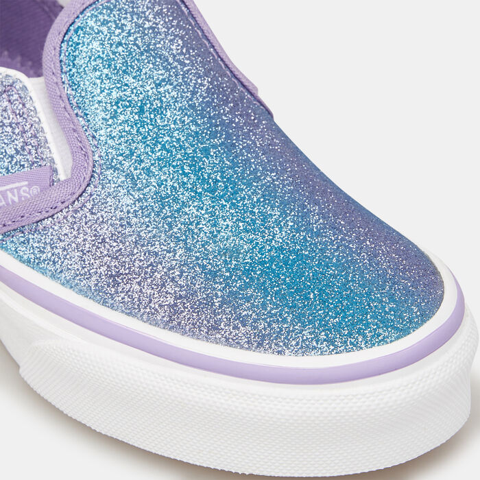 Vans Kids' Classic Slip-On Unisex Shoe Blue image number 4