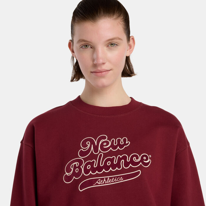 New Balance Women's Athletics Legacy Graphic T-Shirt Brown New Balance Women's Athletics Legacy Graphic T-Shirt Brown image number 2