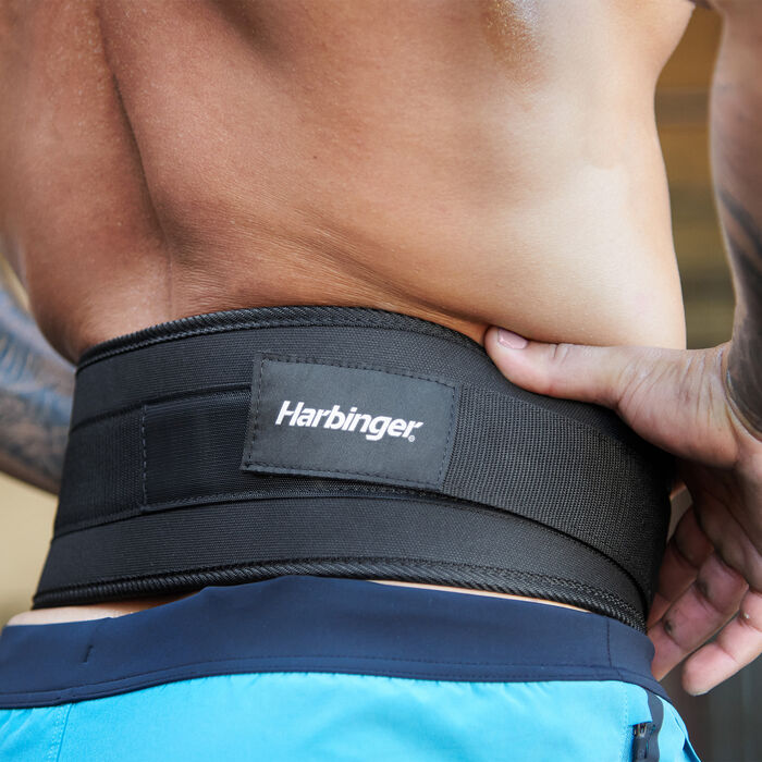 Harbinger Foam Core Weight Training Belt Black Harbinger Foam Core Weight Training Belt Black image number 4