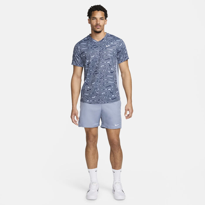 Nike Men's Court Victory Dri-FIT Tennis Shorts Grey Nike Men's Court Victory Dri-FIT Tennis Shorts Grey image number 6