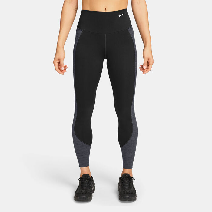 Nike Women's One Dri-Fit 7/8 Training Leggings Black image number 0