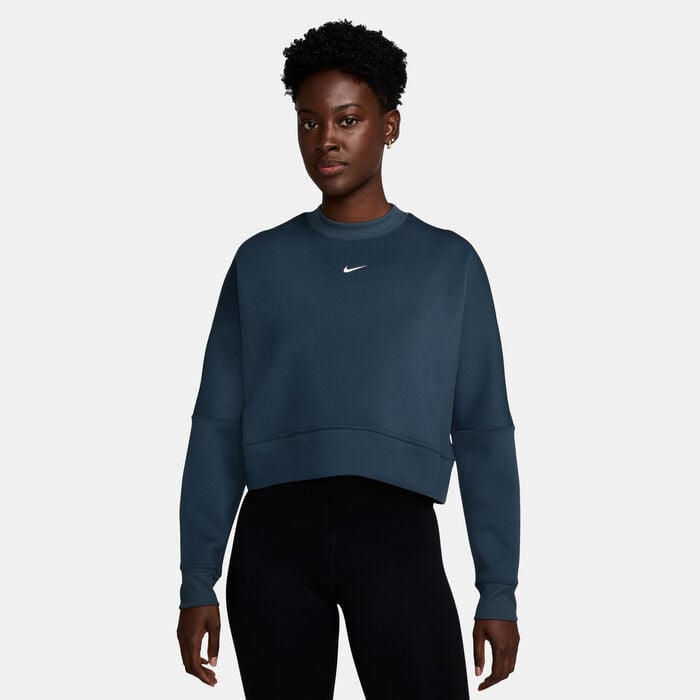 Nike Women's Prima Dri-FIT Crop Top Blue Nike Women's Prima Dri-FIT Crop Top Blue image number 0