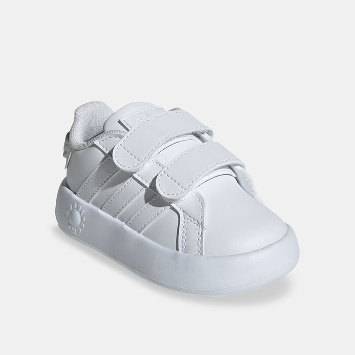 adidas Kids' STAR WARS Grand Court Velcro Shoes White adidas Kids' STAR WARS Grand Court Velcro Shoes White image number 1