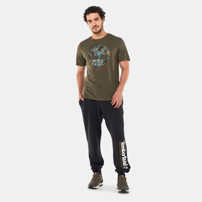 Timberland Men's Tree Camo Graphic T-Shirt White image number 2