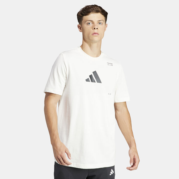 adidas Men's AEROREADY All-Gym Training T-Shirt Green adidas Men's AEROREADY All-Gym Training T-Shirt Green image number 0