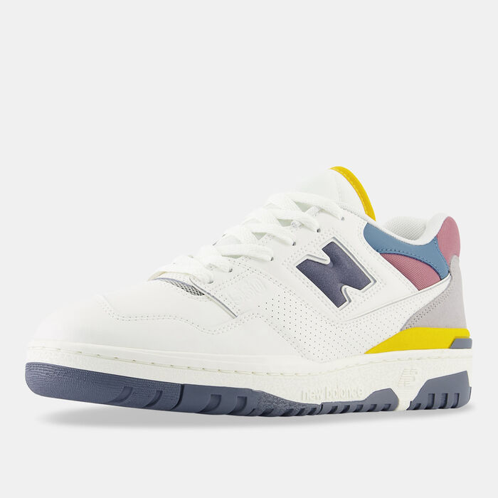 New Balance Men's BB550 Shoes White image number 2