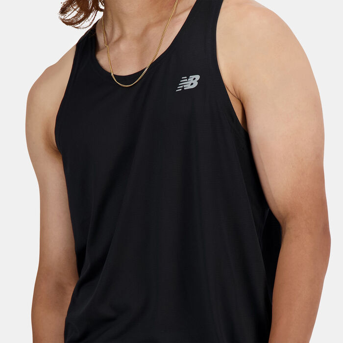 New Balance Men's Sport Essentials Running Tank Top Black image number 3