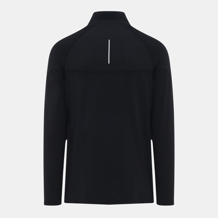 Sun and Sand Sports Men's Quarter Zip T-Shirt Black Sun and Sand Sports Men's Quarter Zip T-Shirt Black image number 1