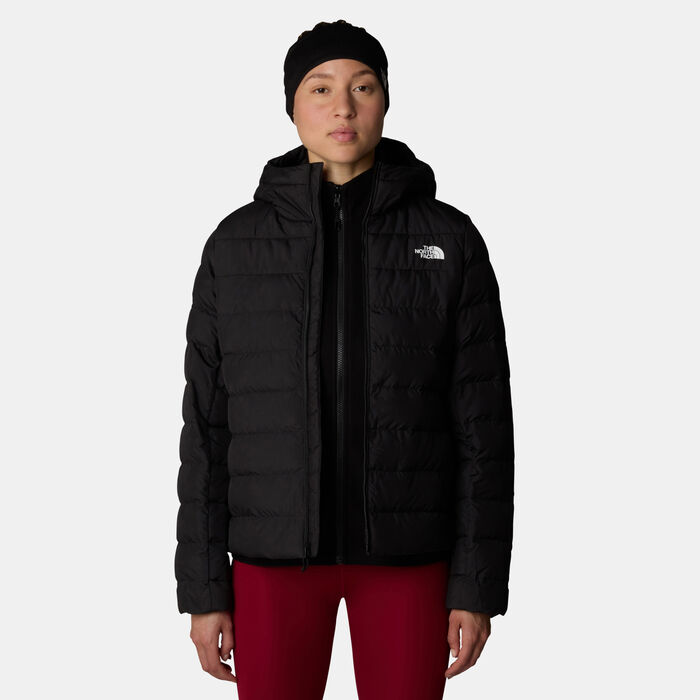 The North Face Women's Aconcagua III Hooded Hiking Jacket Black image number 3