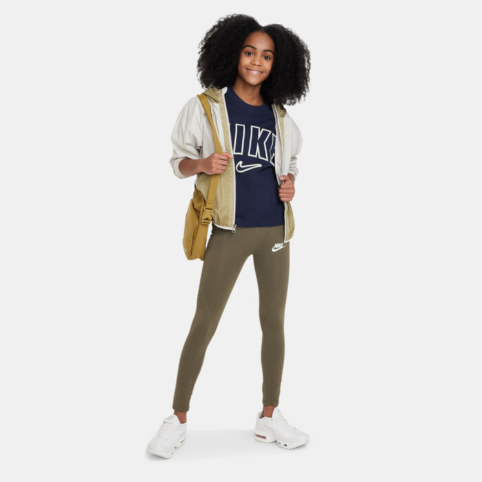 Nike Kids' Sportswear Boxy T-Shirt Blue Nike Kids' Sportswear Boxy T-Shirt Blue image number 2