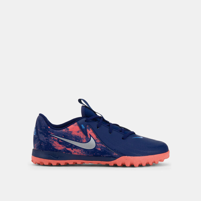 Nike Kids' Phantom GX 2 Academy Football Shoes Blue Nike Kids' Phantom GX 2 Academy Football Shoes Blue image number 0