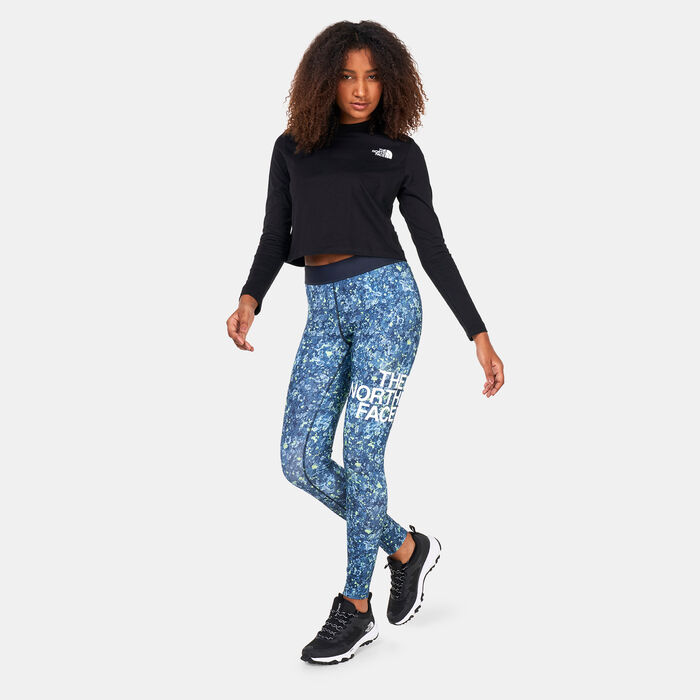 The North Face Women's Flex Mid Rise Leggings Black The North Face Women's Flex Mid Rise Leggings Black image number 2