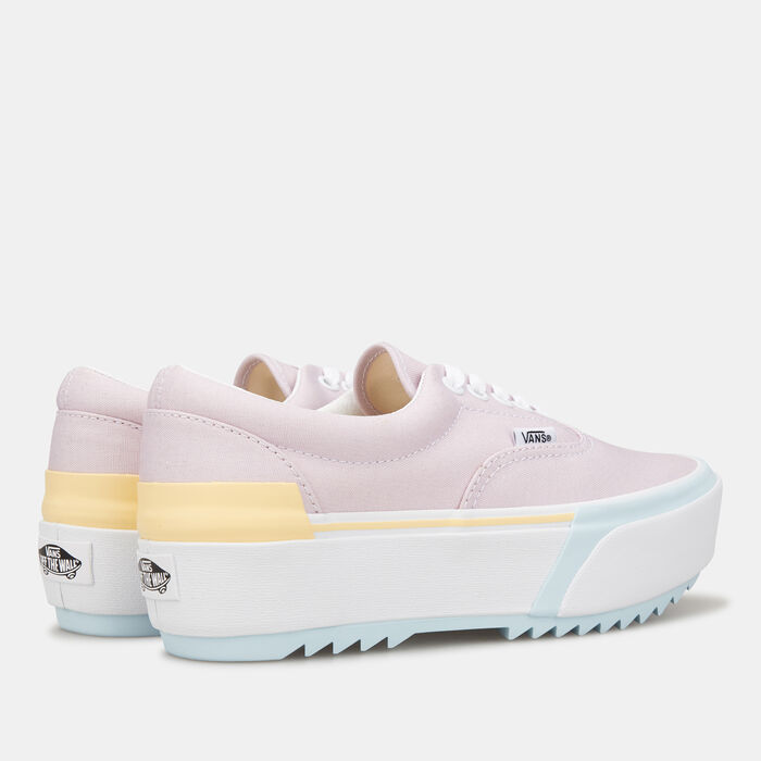 Vans Pastel Era Stacked Unisex Shoe Pink image number 2