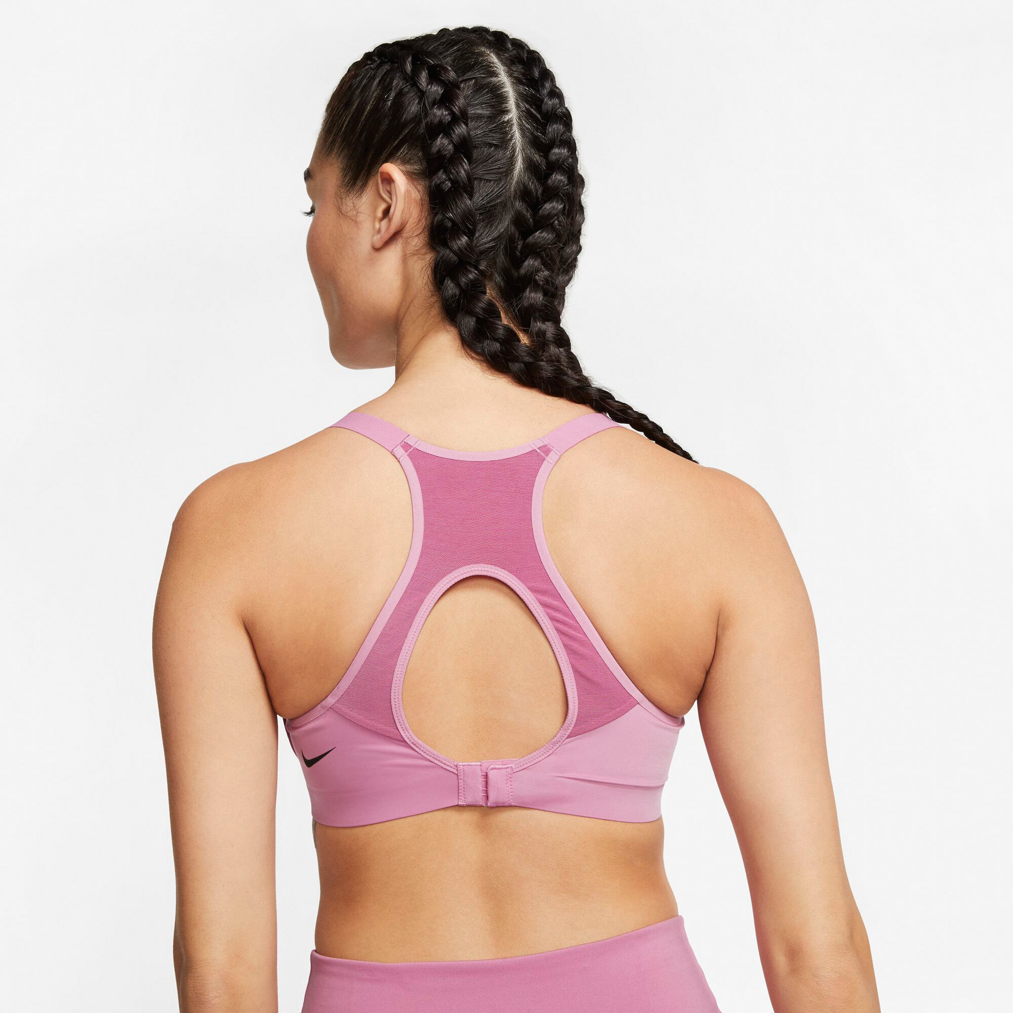 Buy Nike Women s Rival Sports Bra Pink in KSA SSS