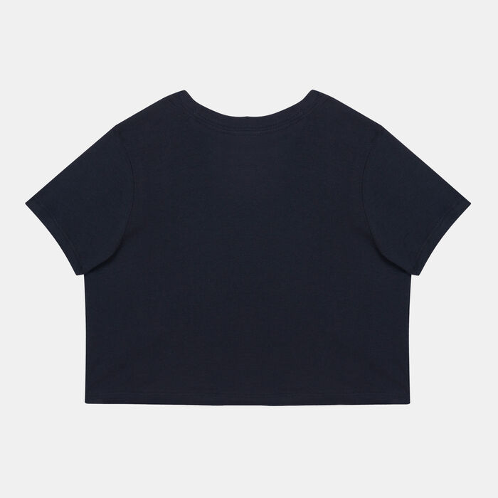 Nike Kids' Air Sportswear Crop Top (Older Kids) Black Nike Kids' Air Sportswear Crop Top (Older Kids) Black image number 1