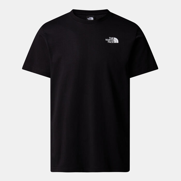 The North Face Men's Vertical T-Shirt Black The North Face Men's Vertical T-Shirt Black image number 0