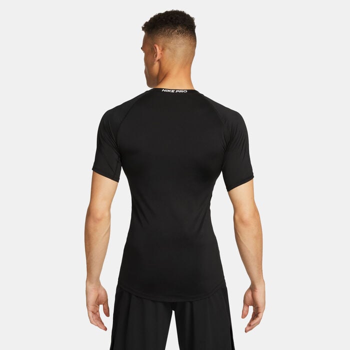 Nike Men's Pro Dri-FIT Training Top Black Nike Men's Pro Dri-FIT Training Top Black image number 1