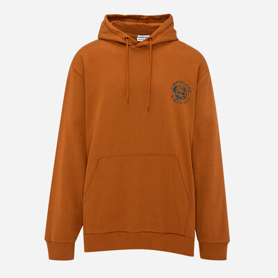 Timberland Men's Rugged Logo Hoodie Brown