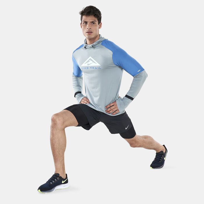 Nike Men's Stride Dri-FIT 2-in-1 Running Shorts Black Nike Men's Stride Dri-FIT 2-in-1 Running Shorts Black image number 2