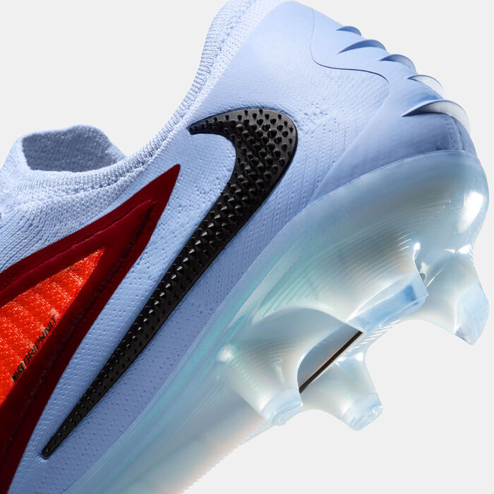 Nike Men's Phantom 6 Low Elite Firm Ground Football Shoes Blue Nike Men's Phantom 6 Low Elite Firm Ground Football Shoes Blue image number 5