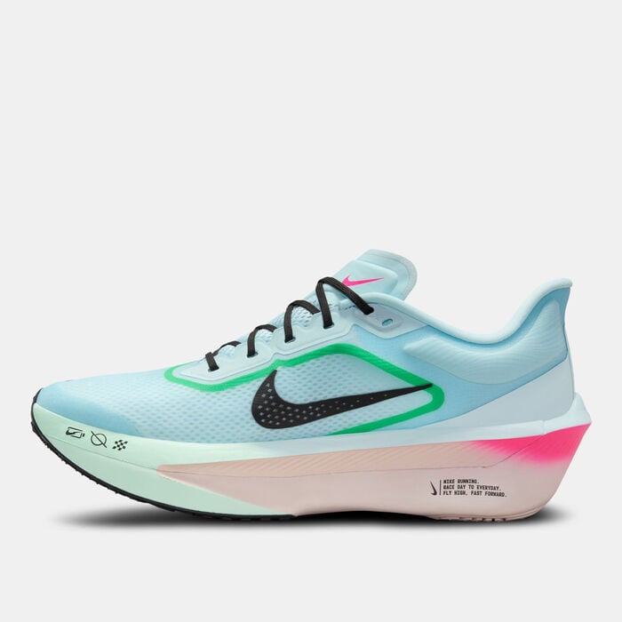 Nike Men's Zoom Fly 6 Road Running Shoes Blue Nike Men's Zoom Fly 6 Road Running Shoes Blue image number 2