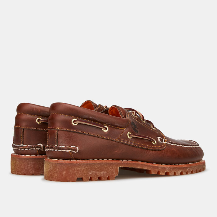 Timberland Men's Icon 3-Eye Classic Handsewn Lug Shoe Brown Timberland Men's Icon 3-Eye Classic Handsewn Lug Shoe Brown image number 2