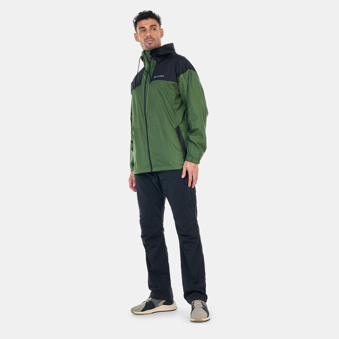 Columbia Men's Flash Challenger™ Windbreaker Jacket Green Columbia Men's Flash Challenger™ Windbreaker Jacket Green image number 2