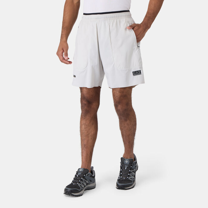 EA7 Emporio Armani Men's Ventus7 Shorts Grey EA7 Emporio Armani Men's Ventus7 Shorts Grey image number 0