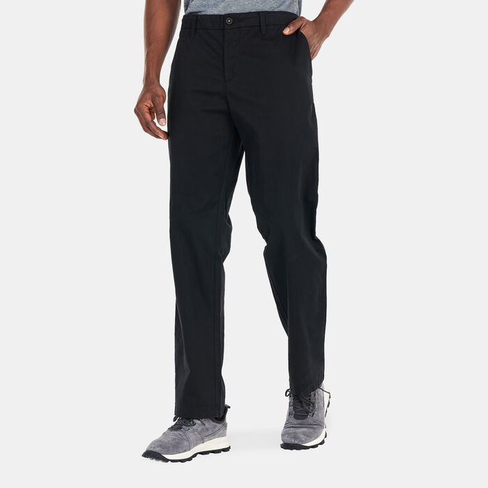 Timberland Men's Squam Lake Twill Straight Chino Pants Black image number 0