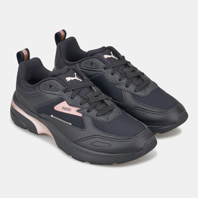 PUMA Women's FS Runner Metallic Shoe Black
