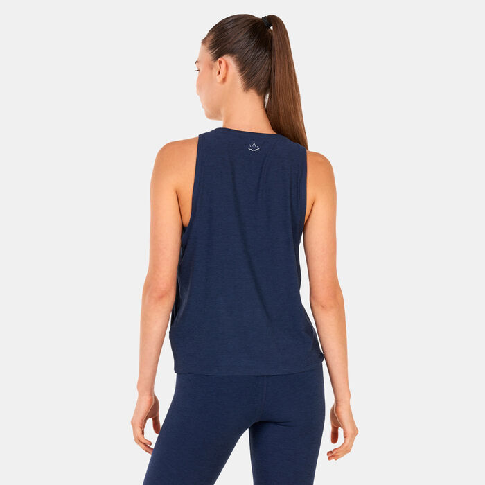 BEYOND YOGA Women's Featherweight Rebalance Tank Top Blue BEYOND YOGA Women's Featherweight Rebalance Tank Top Blue image number 1