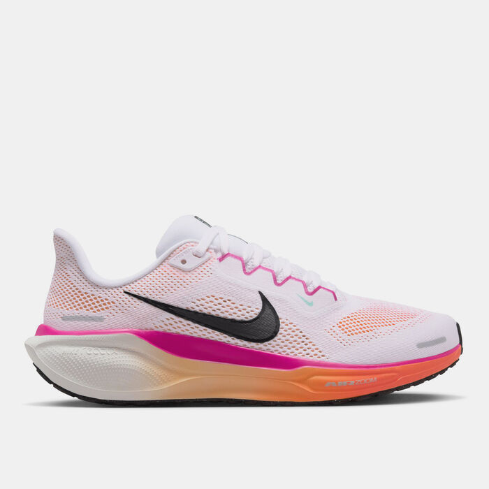 Nike Women's Pegasus 41 Running Shoes White Nike Women's Pegasus 41 Running Shoes White image number 0