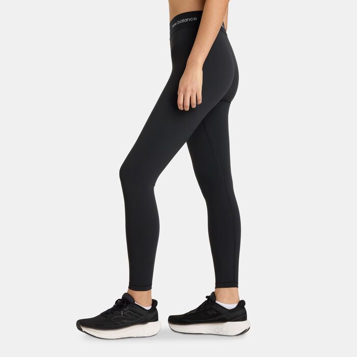 New Balance Women's Sleek Sport Leggings Black image number 2