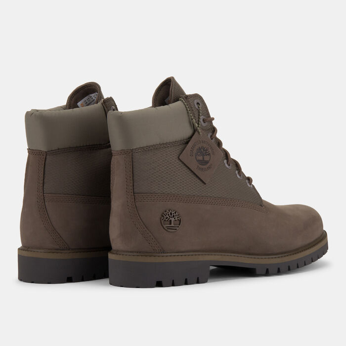 Timberland Men's Premium 6-Inch Waterproof Boots White image number 2