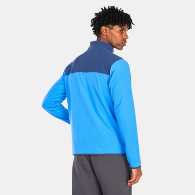 The North Face Men's TKA Glacier Full-Zip Jacket Blue The North Face Men's TKA Glacier Full-Zip Jacket Blue