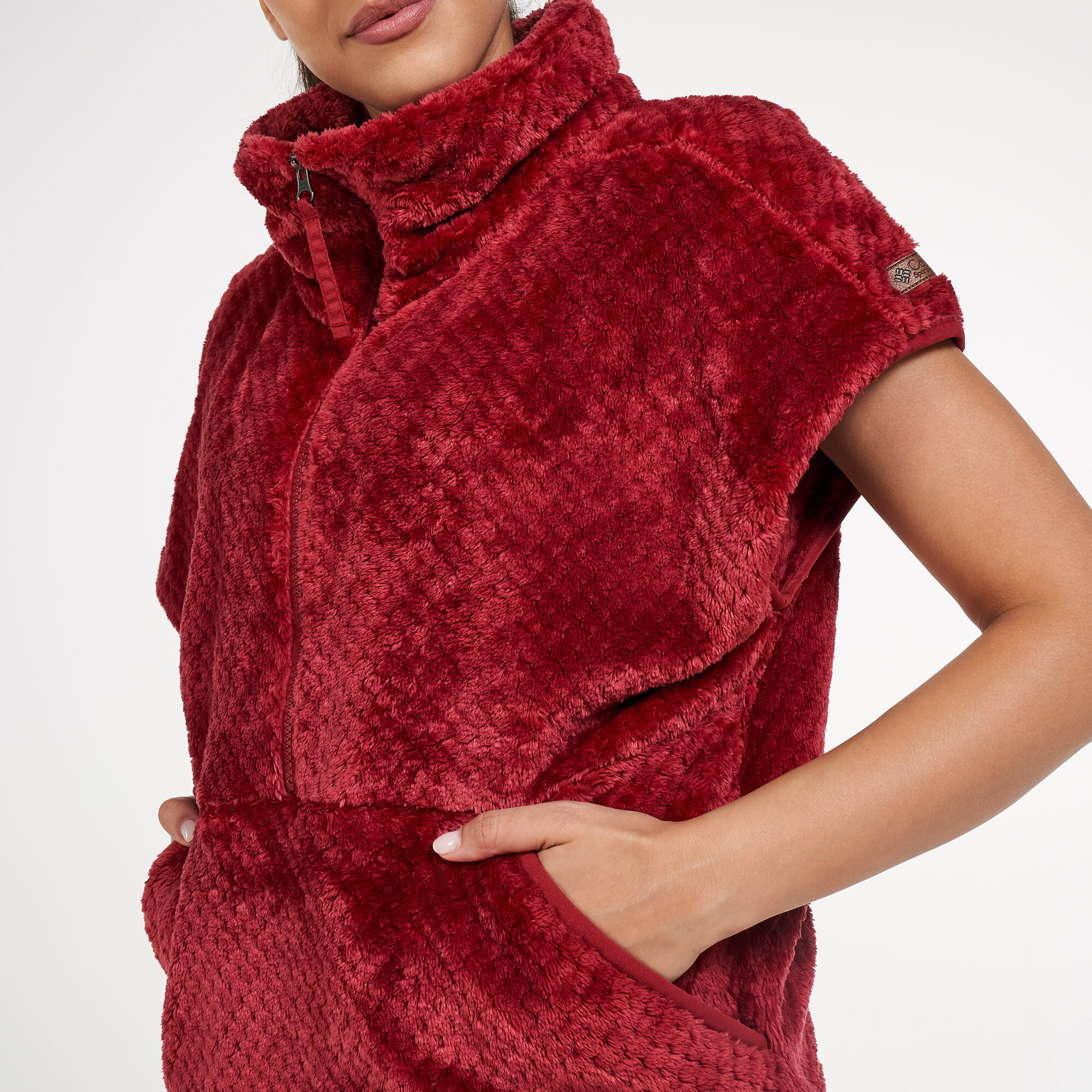 Buy Columbia Women s Fire Side III Sherpa Shrug Red in KSA SSS