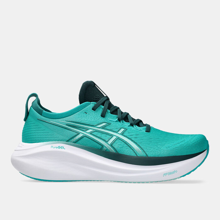 ASICS Men's GEL-NIMBUS 27 Running Shoes Blue ASICS Men's GEL-NIMBUS 27 Running Shoes Blue image number 0