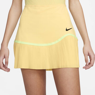 Nike Women's Dri-FIT Advantage Tennis Skirt yellow