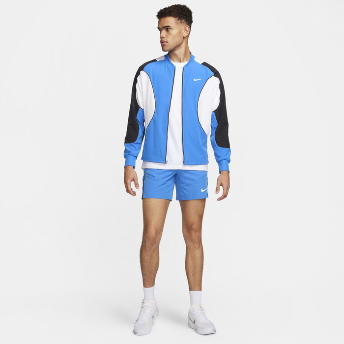 Nike Men's Advantage Dri-FIT Tennis Shorts Blue Nike Men's Advantage Dri-FIT Tennis Shorts Blue image number 6