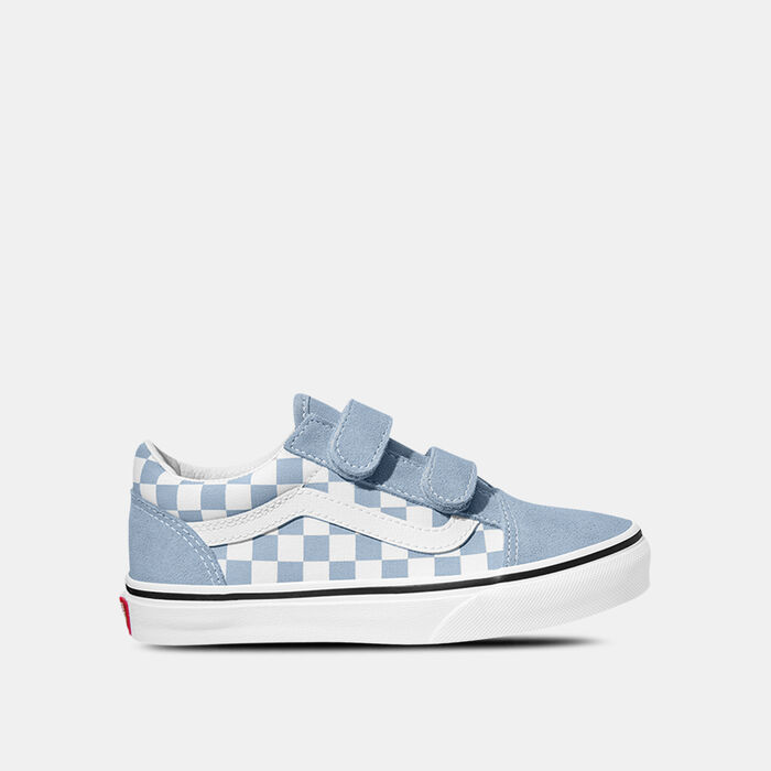 Vans Kids' Old Skool V Checkerboard Shoes Multi-Color Vans Kids' Old Skool V Checkerboard Shoes Multi-Color image number 6