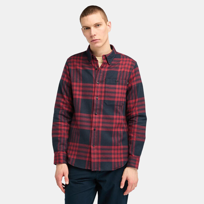Timberland Men's Flannel Check Shirt Blue Timberland Men's Flannel Check Shirt Blue image number 0