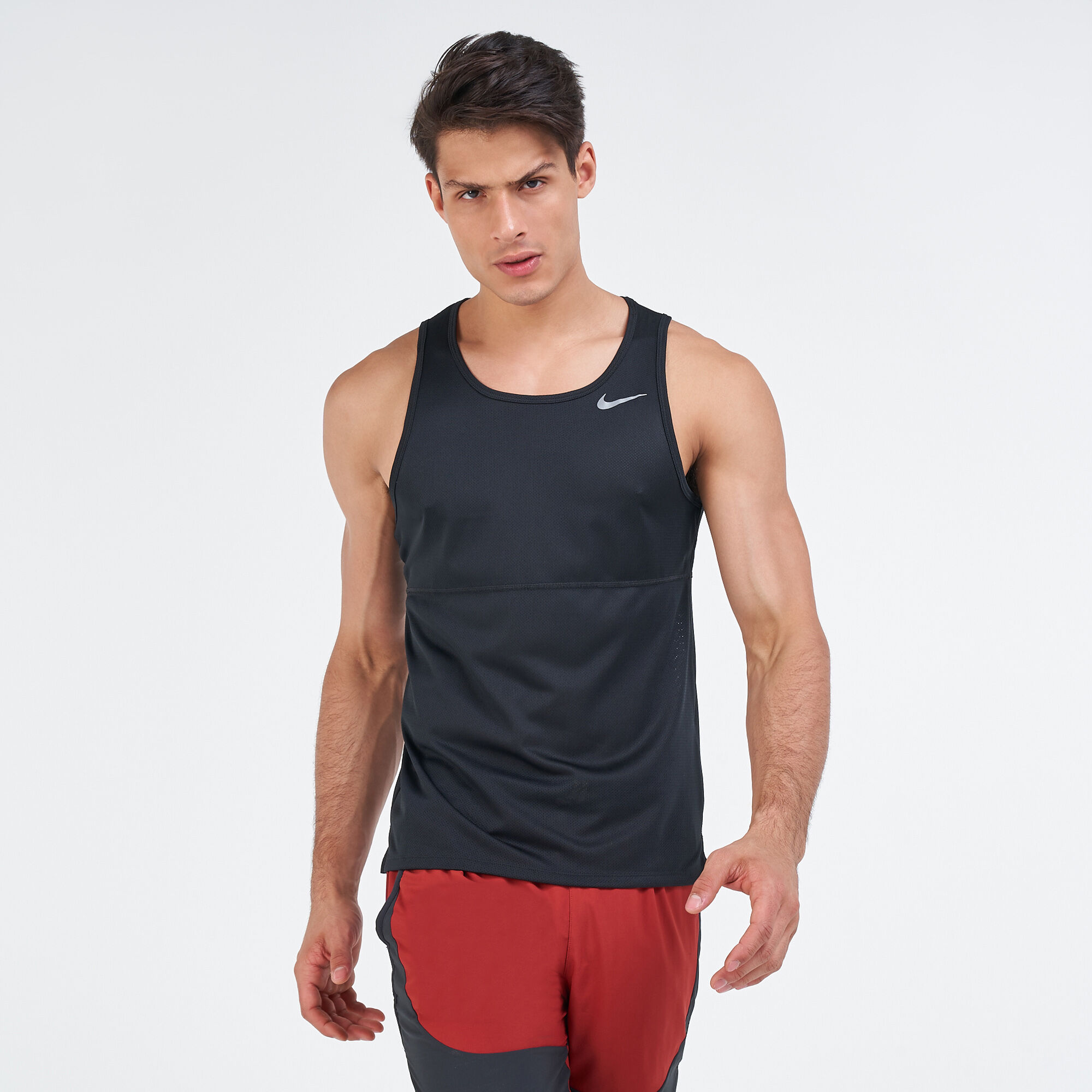 Nike men's breathe sleeveless running shirt store