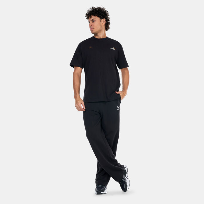 PUMA Men's 75 Logo Celebration T-Shirt Black image number 2