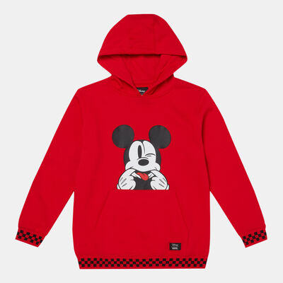 Vans Kids' Disney Funhouse 100 Hoodie Red