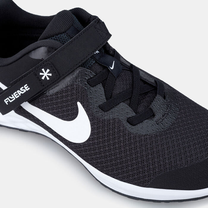 Nike Kids' Revolution 6 FlyEase Shoes Black Nike Kids' Revolution 6 FlyEase Shoes Black image number 4